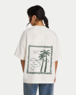 Womens Oversized Paradise T-shirt - Image 2