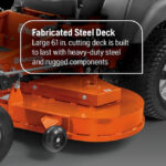 Husqvarna MZ61 Zero-Turn Mower | 24HP Kawasaki | 61" Fabricated Deck - Image 16