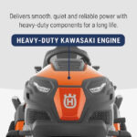 Husqvarna TS 354XD 54" Riding Lawn Tractor | 24HP Kawasaki V-Twin - Image 19