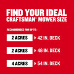 CRAFTSMAN T3200 Turn Tight 54" Riding Lawn Tractor | 24HP Kohler V-Twin - Image 37