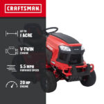 CRAFTSMAN T2200K 42" Turn Tight Riding Mower | 20HP Kohler V-Twin - Image 33