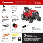 Troy-Bilt Bronco 42" Riding Lawn Mower | 547cc AutoDrive Step-Thru - Image 9