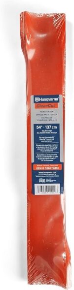 Husqvarna 54" Mulching Blades Set | 3-Pack High-Lift Replacement - Image 2