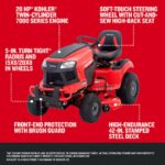 CRAFTSMAN T2200K 42" Turn Tight Riding Mower | 20HP Kohler V-Twin - Image 8