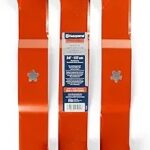 Husqvarna 54" Mulching Blades Set | 3-Pack High-Lift Replacement