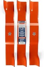 Husqvarna 54" Mulching Blades Set | 3-Pack High-Lift Replacement