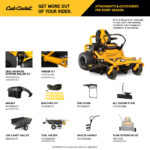 Cub Cadet ZT2 54" Zero-Turn Mower | 23HP Kawasaki V-Twin - Image 5