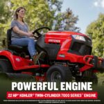 CRAFTSMAN T2400 46" Riding Lawn Tractor – Kohler 24HP V-Twin Engine (view 9)